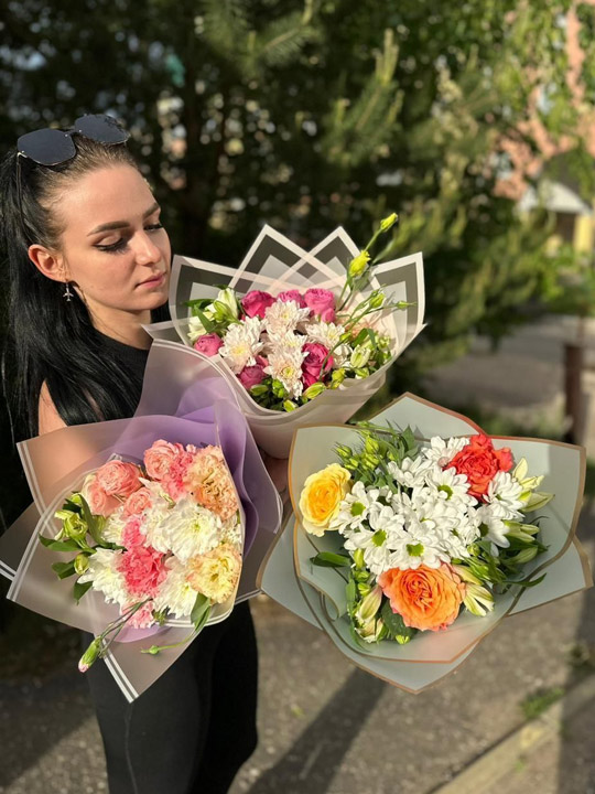 Сборные букеты